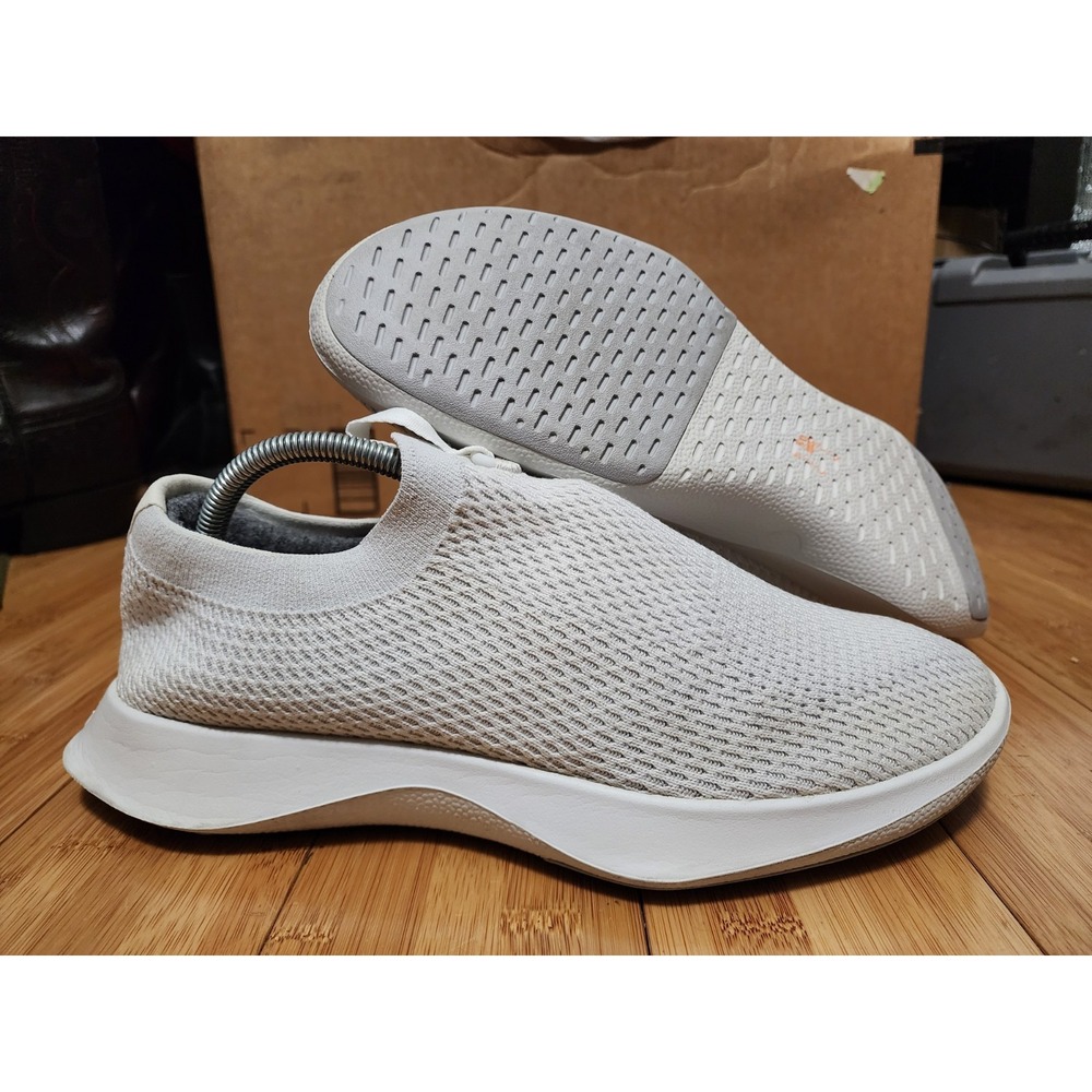 Allbirds Tree Dasher Relay Slip On Shoes Sneakers White Knit Comfort Mens 10.5